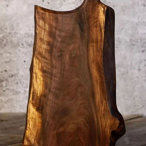 Planche à découper en bois d'acacia double face durable avec poignée solide Planche à découper rectangulaire personnalisée pour les tâches de cuisine - Product Image 1