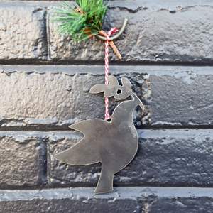 เครื่องประดับโลหะแบบแขวนสำหรับตกแต่งต้นคริสต์มาสบ้านเทศกาลวันหยุดปาร์ตี้ไอเดียของขวัญแฮนด์เมดดีไซน์ไม่ซ้ำใคร - Product Image 4