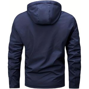 100% Nylon Coupe-Vent Veste Personnalisée Veste Coupe-Vent Imperméable Veste de Sport pour Hommes - Product Image 2