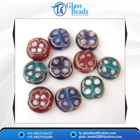 Fournisseur d'origine indienne vendant des perles de verre rondes de Murano de qualité exclusive pour la fabrication de bijoux au meilleur prix compétitif