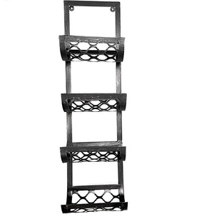 Étagère de rangement de bouteilles de cuisine en métal fait à la main, présentoir rond de Style classique de supermarché pour jus de boisson gazeuse - Product Image 2