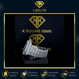 Dernière vente, qualité supérieure, prix de gros, design accrocheur, bracelet en acier inoxydable, quartz automatique, diamant moissanite - Product Image 4