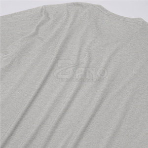 Meilleure vente T-shirt à col rond pour hommes de haute qualité sur mesure haut tricoté en coton/fibre de bambou motif solide couleur unie bon prix - Product Image 3