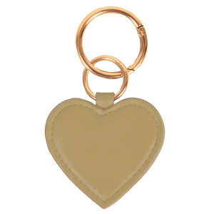 Pequeños accesorios de cuero Llavero en forma de corazón Llavero de lujo en forma de corazón de cuero PU para uso hecho a mano - Product Image 4