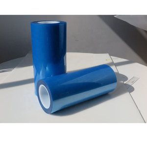 ฟิล์มป้องกันพีอีโปร่งใสสีฟ้าใสสำหรับกระจกหน้าต่าง - Product Image 2