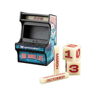 Gameration One More Life Perpetual 3D Calendar Arcade ประสบการณ์การเล่นเกมที่ทนทานและมีปฏิสัมพันธ์ได้ - Product Image 2