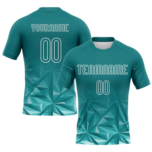 Camiseta deportiva de rugby de secado rápido de poliéster 100% personalizada, camiseta de voleibol estampada para hombre, uniforme de tenis con su propio diseño - Product Image 3