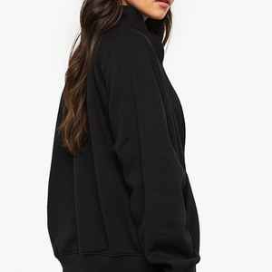 Conjunto Deportivo para Mujer con Cuello, Puños y Dobladillo Acanalados, Pantalones Anchos para un Ajuste Cómodo y Relajado, Diseño de Color Sólido con Logotipo Personalizado - Product Image 5