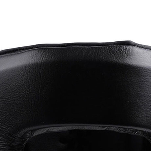 2025 Muay Thai Kick Training MMA Casque De Karaté Boxe Head Guard Conception Personnalisée Head Guard Fabriqué En Cuir PU OEM Entretenu - Product Image 5