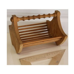 Seau en bois jardinière décorative rustique stockage de ferme écologique pour une utilisation intérieure extérieure et événementielle - Product Image 4