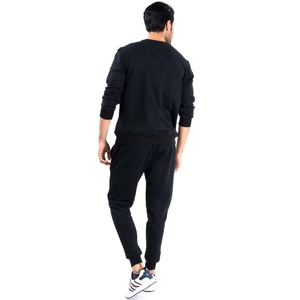 Ensemble de survêtement de jogging en coton de haute qualité, col rond, empilé, pour hommes, ensemble de survêtement unisexe, sweat-shirt et pantalon de jogging personnalisés - Product Image 3
