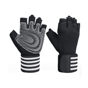 Gants avec logo personnalisé en usine pour hommes gants de gymnastique respirants pour l'entraînement d'haltérophilie et de fitness - Product Image 4