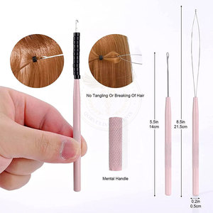 Kit de Accesorios para Extensiones de Cabello de Acero Inoxidable, Juego de Herramientas Profesionales de Alta Calidad para Salón, Construcción Duradera, Garantía OEM de 3 Años - Product Image 5