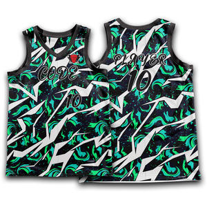 Conjunto de uniforme de baloncesto para hombre, Jersey reversible, pantalones cortos, ropa personalizada transpirable, OEM personalizable - Product Image 4