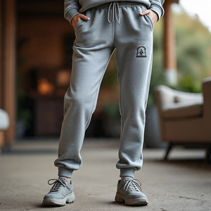 Pantalones Deportivos de Mujer 100% Algodón, Color Sólido Personalizado, Alta Calidad, con Logotipo, Ideales para Gimnasio o Uso Casual, Corte Regular - Product Image 3