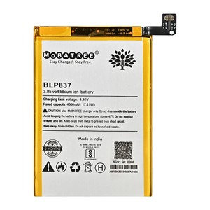 Batería de litio Original duradera Mobatree BLP837 4500mAh para Realme 8 Pro batería recargable de larga duración de respaldo fuerte - Product Image 2
