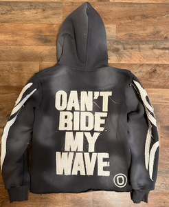 Survêtement Épais Oversize Unisexe Logo Personnalisé Lourd Blanc Pull Épais Polaire Coton Hommes Ensemble de Survêtements Vente en Gros - Product Image 3