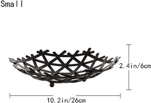 AK Corbeille à fruits en laiton de qualité supérieure, bol à fruits en métal pour la cuisine, articles faits à la main pour le stockage avec prix de gros - Product Image 2