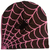 2025 sombrero de punto con estampado de letras Hip Hop moda invierno cálido sombrero de lana para mujer hombre al aire libre 3D bordado personaje gorros