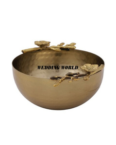 ชุดชามช็อกโกแลตโลหะสี่ใบ ลายตอก สีเงิน ดีไซน์สวย ชามขนมหวาน ขนาดสั่งทำได้ ชามช็อกโกแลตใหม่ - Product Image 5