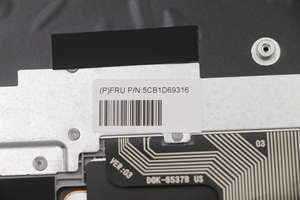 Coque supérieure pour ordinateur portable Lenovo IdeaPad 3 Chrome 15IJL6 avec clavier et pavé tactile 5CB1D69316 - Product Image 4