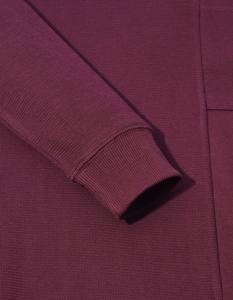 2026 nuevo jersey bordado 100% poliéster Streetwear personalizado Puff impresión Logo 460 GSM peso pesado liso hombres otoño ODM - Product Image 6