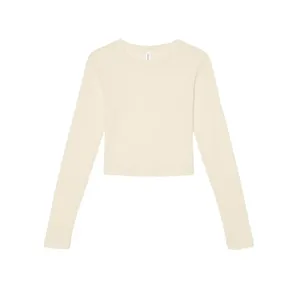 เสื้อยืดเด็กแขนยาวไมโครริบแบบกำหนดเองสำหรับสินค้าส่งเสริมการขาย - Product Image 3
