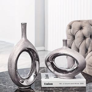 Handmade Modern Aluminum Flower <b>Vase</b> High Quality <b>Floor</b> <b>Vase</b> for Home Decor Wedding Christmas and Anniversary Decoration - Product Image 4