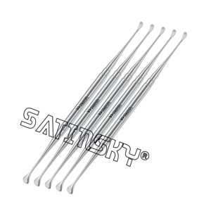 เครื่องมือถอนฟันแบบ Perio-steel ยี่ห้อ Goldman-Fox ขนาด 18 ซม. ผลิตจากสแตนเลสสตีล AISI 420 - Product Image 3