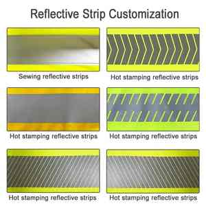 เสื้อแจ็กเก็ตแบบ Hi VIS เสื้อแจ็กเก็ตแบบปลอดภัยสะท้อนแสง - Product Image 6