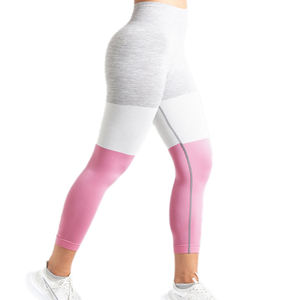 Conjunto de Yoga sin costuras de secado rápido para mujer, Reversible Sujetador deportivo, mallas, camisetas deportivas transpirables, pantalones, patrón sólido XS - Product Image 4