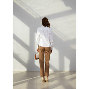 Pantalons pour femmes Coupe classique Design élégant et confortable Matière douce et respirante Dentelle plate Port quotidien décontracté Tendances estivales - Product Image 6