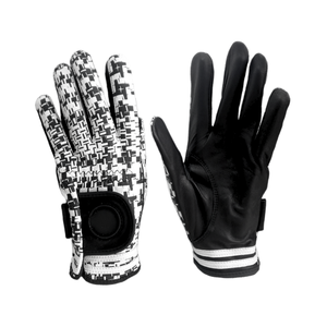 Guante de golf Cabretta transpirable ligero de primera calidad para hombres o mujeres Impresión personalizada en la mano izquierda y derecha para deportes al aire libre - Product Image 5