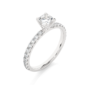 Moissanite Engagement Diamond Rings New Design 1.01ct Rose Gold Wedding Gift Classic Fine Christian Jewelry Diamond Ring - Product Image 3