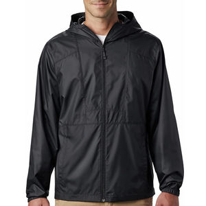 Chaqueta Cortavientos Deportiva con Capucha Personalizada OEM, Chaqueta de Invierno para Correr, de Nailon, Impermeable, Ligera, Transpirable para Hombre, Estilo Urbano - Product Image 1