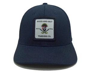 Casquette Trucker 6 Panneaux Haute Qualité avec Logo Brodé Personnalisé et Écusson Tissé, Casquette Structurée à Profil Moyen en Maille – Vente en Gros - Product Image 2