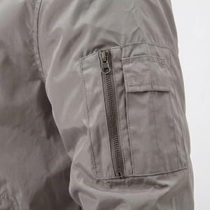 Chaqueta Bomber para Hombre al por Mayor, con Logotipo Personalizado, a la Moda, Informal, Estilo Aviador, Holgada, de Calidad, para Exteriores - Product Image 4
