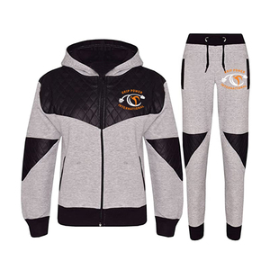 Entrenamiento personalizado jogging desgaste un traje de ropa deportiva de los hombres de algodón puro, con su propio diseño y logotipo - Product Image 2
