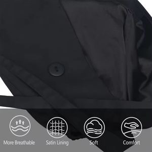 หมวกขัดทางการแพทย์ระบายอากาศได้ดีปรับได้สำหรับผู้ชายผู้หญิงแพทย์พยาบาลโรงพยาบาลใช้ผ่าตัด OEM ออกแบบโลโก้ได้ตามต้องการ - Product Image 3