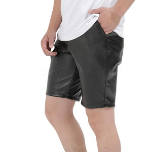 Vente en gros Short léger en cuir de coton Taille élastique Confortable et respirant en vente en ligne - Product Image 2