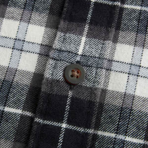 เสื้อเชิ้ตผ้าสักหลาดแขนยาวผ้าฝ้าย100% สำหรับผู้ชายไซส์ใหญ่พิเศษพิมพ์โลโก้แบบลำลองระบายอากาศได้ดี - Product Image 4