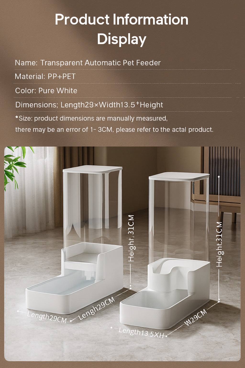 Feeder & Water Dispenser