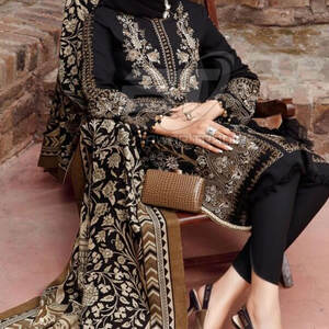 Conjunto de 3 Piezas de Shalwar Kameez Dupatta para Mujer, Listo para Usar, Semi-Confeccionado - Product Image 3