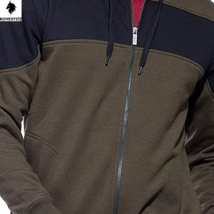 High Quality Men's Pullover Hoodie Custom Designed Lightweight 100% Cotton Polyester Terry Fabric Casual Solid Pattern Winter - Product Image 6