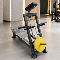 Máquina de remo con barra en T para uso comercial, con soporte para pecho, equipo de entrenamiento de fuerza para espalda