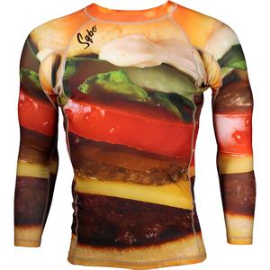 Uv Upf เสื้อโต้คลื่นของผู้ชาย,ชุดรัชการ์ดแขนสั้นสำหรับเล่นเซิร์ฟเล่นกระดานโต้คลื่นกระชับรูปร่างกำหนดได้เองขนาด50 + Mmma Bjj - Product Image 1