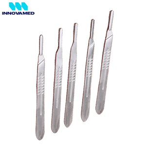 ผู้ผลิตด้ามมีดผ่าตัดแบบ OEM ODM ชุดมีดผ่าตัดสแตนเลส 5 ชิ้น คุณภาพดีที่สุดจากปากีสถาน - Product Image 5