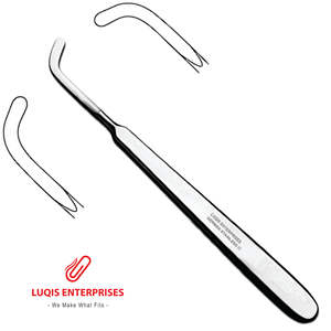 Raspador de Palato Hendido Curvo, Instrumento Quirúrgico de Acero Inoxidable de Grado Médico, Herramienta de Precisión para Cirugía Oral - Product Image 4
