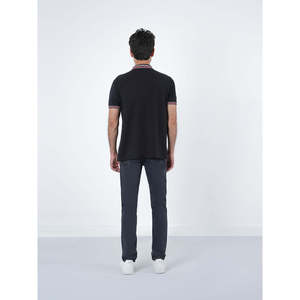 Jean en denim décontracté AIRI coupe slim avec logo personnalisé, brodé, délavé, taille mi-haute, style droit avec motif imprimé pour toutes les saisons - Product Image 4
