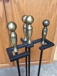 Ensemble d'outils de cheminée en fer design moderne Installation d'angle pour villa pour cheminées à charbon Derniers ensembles de compagnons - Product Image 5